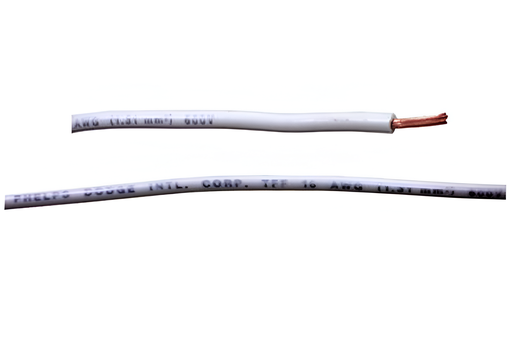 [78255] Cable electrico 16 awg tffn blanco phelps dodge