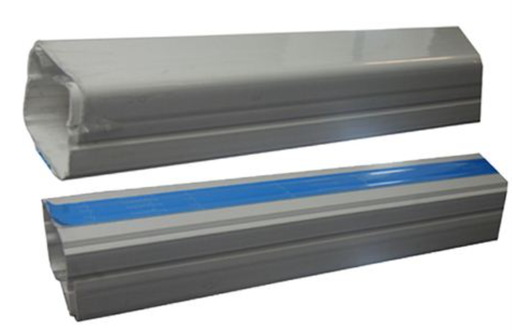 [90054] Canaleta plastica 2-mt 60/40mm con adhesivo 10391