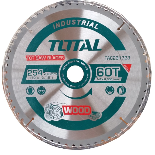 [127079] Disco Para Sierra Circular 10" 60Dt Total Ac231723