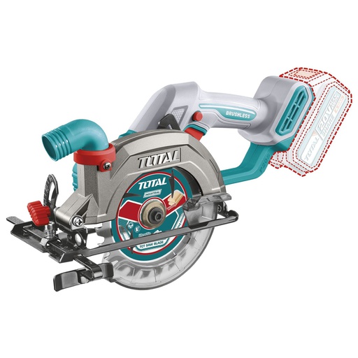 [142397] Sierra Circular 20V 5.1/2" Sin Bateria Total 402