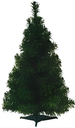 Arbol De Navidad 2' 80T/2" Economico Base Plastico