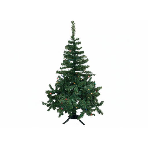 [19060] Arbol De Navidad 4' 220T/3" Lujo Base Metal