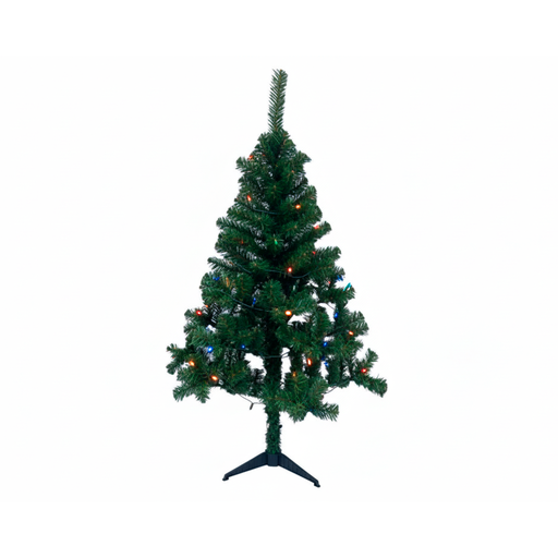 [128165] Arbol De Navidad 5' 230T/2.5" Economico Base Plastico Verde