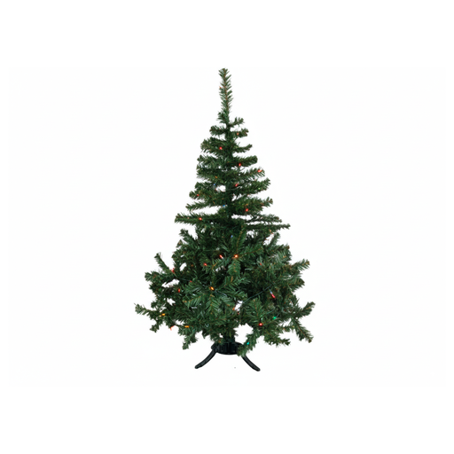 [19061] Arbol De Navidad 5' 300T/3" Lujo Base Metal
