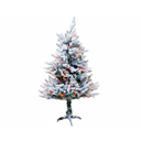 Arbol De Navidad 5' 565T Base De Metal Con Nieve