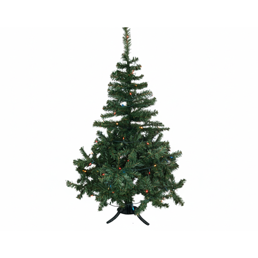 [15807] Arbol De Navidad 6' 540T/3" Lujo Base Metal