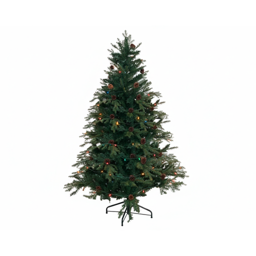 [33001] Arbol De Navidad 6' 775T Con Bellota Base Metal Hxt172