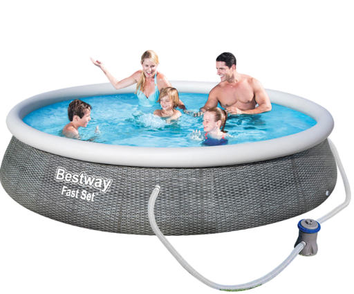 [106358] Piscina De Pared 13'X33" 1936Gln Bom Con Filtro 375