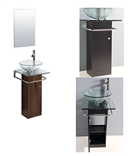 [117603] Mueble De Madera Baño Mundi Furniture Con Lavamanos #2