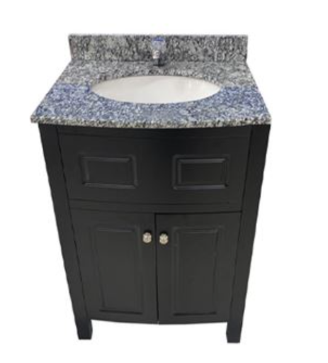 [117605] Mueble De Madera Para Baño Mundi Furniture Con Lavamano Ec-077