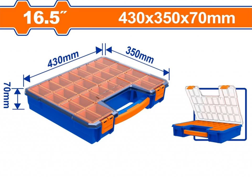 [143638] Caja Plastica Organizadora 16.5" Wadfow Wtb1611