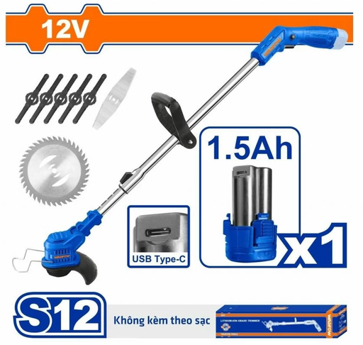 [135470] Cortadora De Cesped 12V Wadfow Wgts512