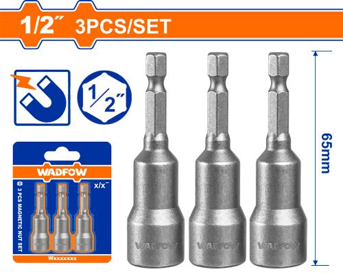 [144890] Extension Para Maneral 1/2" 3Pc Mag Wadfow K13
