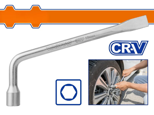 [133880] Llave Para Rueda En "L" 17Mm Wadfow Wth6317