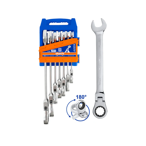 [144559] Llaves Mixtas 7Pc Con Ratch Wadfow Wsp4207