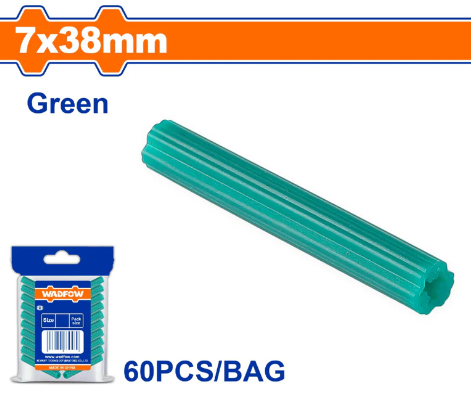 [143413] Taco Plastico 7X38Mm 60Pc Wadfow Wxta932