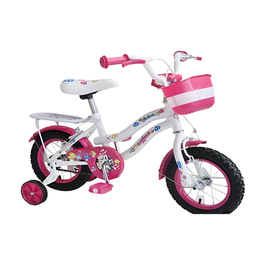 [82462] Bici 12 bmx para niña 1-v r/plas maximus rosado armable
