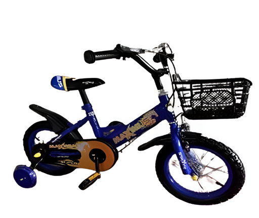 [138144] Bici 12 bmx niño 1v maximus con guardafango/canasta azul armable