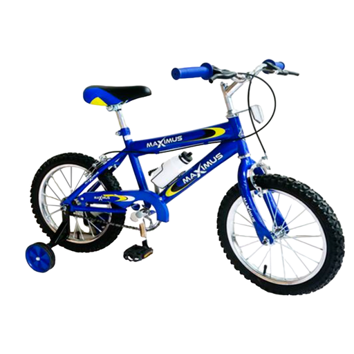 [132626] Bicicleta 16 mtb para niño 1v maximus azul armable