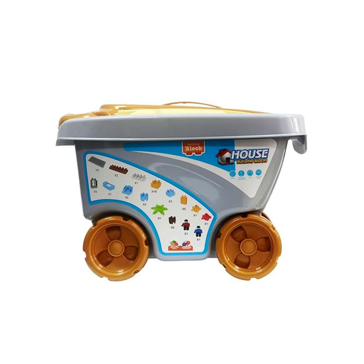 [113004] Juguete Para Armar 42Pc Forma De Casa Hj-35016A