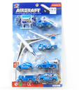 Juguete De Avion/Carros 12Pc Jq102166D/1620D