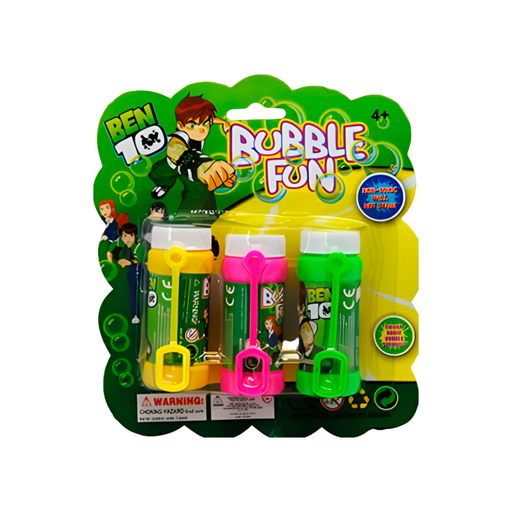 [94463] Juguete De Burbujas Plastico 3Pc 0904V153
