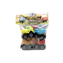 Juguete De Carro 4Pc Dinosaurio Ss1577542