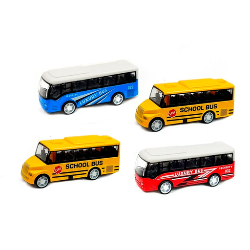 [137655] Juguete De Carro Bus 4Pc Jb20427