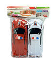 Juguete De Carro Carrera Policia 2Pc 2403A016