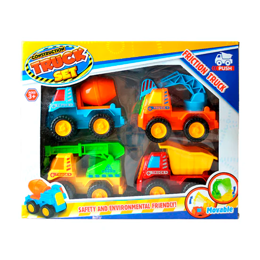 [94635] Juguete Carro De Construccion 4Pc 08/No998-42D