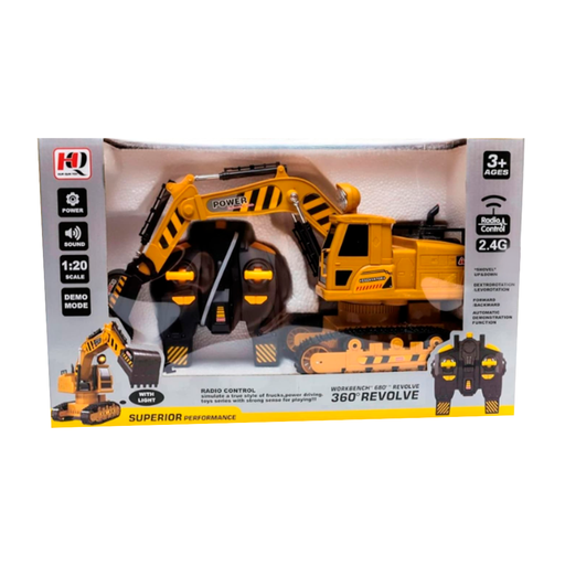 [128450] Juguete Carro De Construccion Con Control Remoto 1A