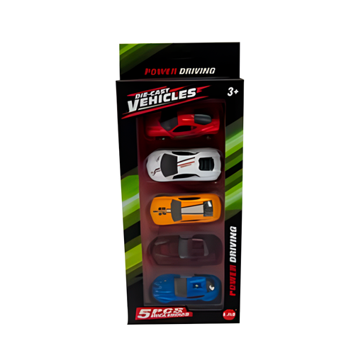 [93939] Juguete De Carro Metal 5Pc Jq99366/Nt-1063 V/D