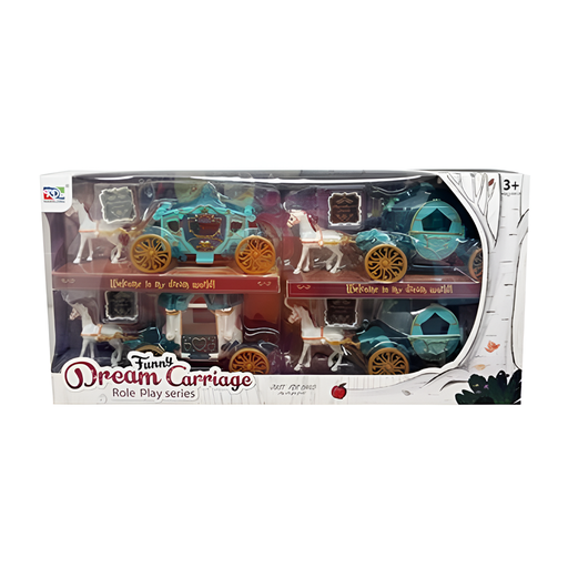 [140587] Juguete Carruaje Con Caballo 4Pc Jq143162