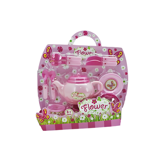 [58304] Juguete De Cocina 11Pc Flowe 1-0992-Ln163A