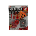 Juguete De Cocina Pizza-B 7Pc Qx1122