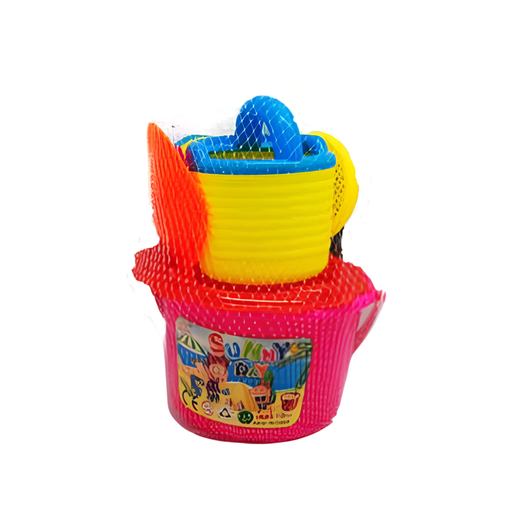 [96247] Juguete Para Playa 6Pc Con Cubeta 789-41 V/C