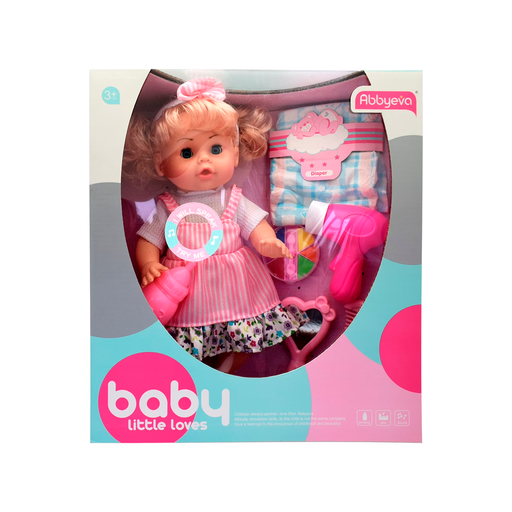 [114753] Juguete De Muñeca 35.5Cm Con Sonido Yl130-10