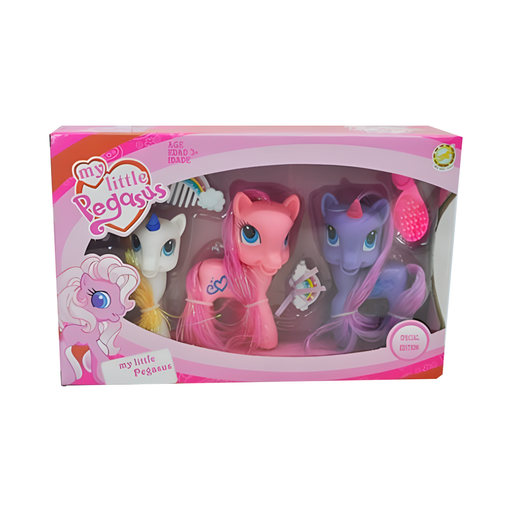 [68292] Juguete Pegasus 3Pc Con Accesorios 1-16107-6610A