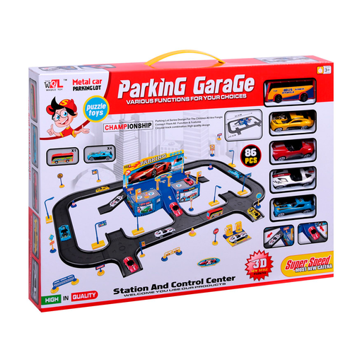 [93848] Juguete Pista Para Parqueo 86Pc 106917C/P668-4