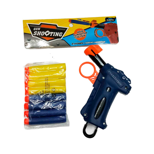 [114394] Juguete Pistola 8Pc 9.9X4.2X6.3Cm Ss1417653