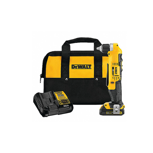 [142509] Taladro angular recto 20v 3/8" 1b dewalt cd740c1