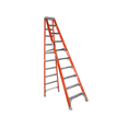 Escalera fibra de vidrio tipo a 10' fs1510 roja