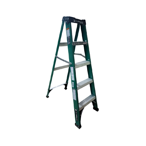 [54703] Escalera fibra de vidrio tipo a 5' c-3217-05 verde