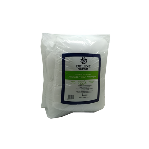 [126760] Almohada 3pc 45x60cm deluxe comfort