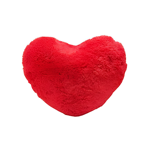 [127941] Cojin forma de corazon 50x50cm 43453 rojo