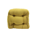 Cojin para silla 40x35cm mostaza 41503