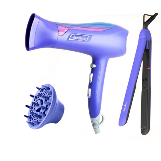 [144144] Secadora y plancha para cabello 1800w dk s041z