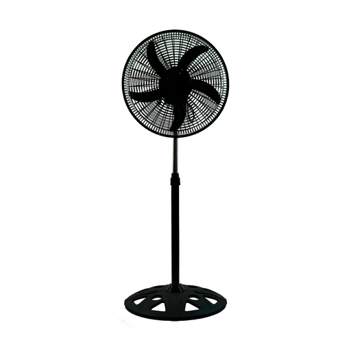 [120172] Ventilador pedestal 18" 5a plastico negro 3v ufc009b