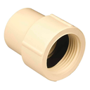 Adaptador cpvc hembra 1/2" para agua caliente