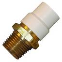 Adaptador cpvc macho 1/2" con rosca metal durman